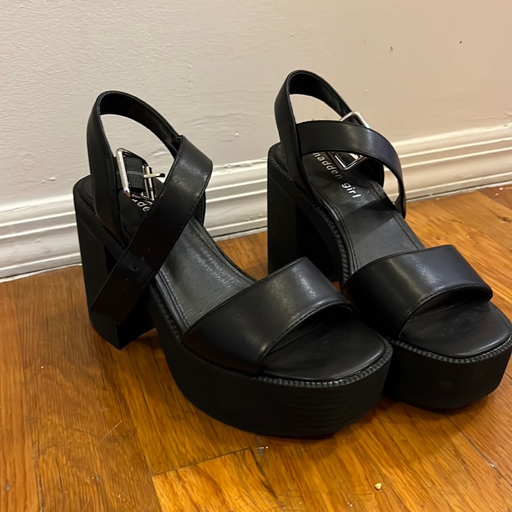 black heels